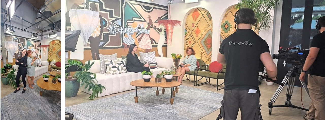 Megan Smit, CFP®, made her television debut on 29 October on the Expresso Morning Show